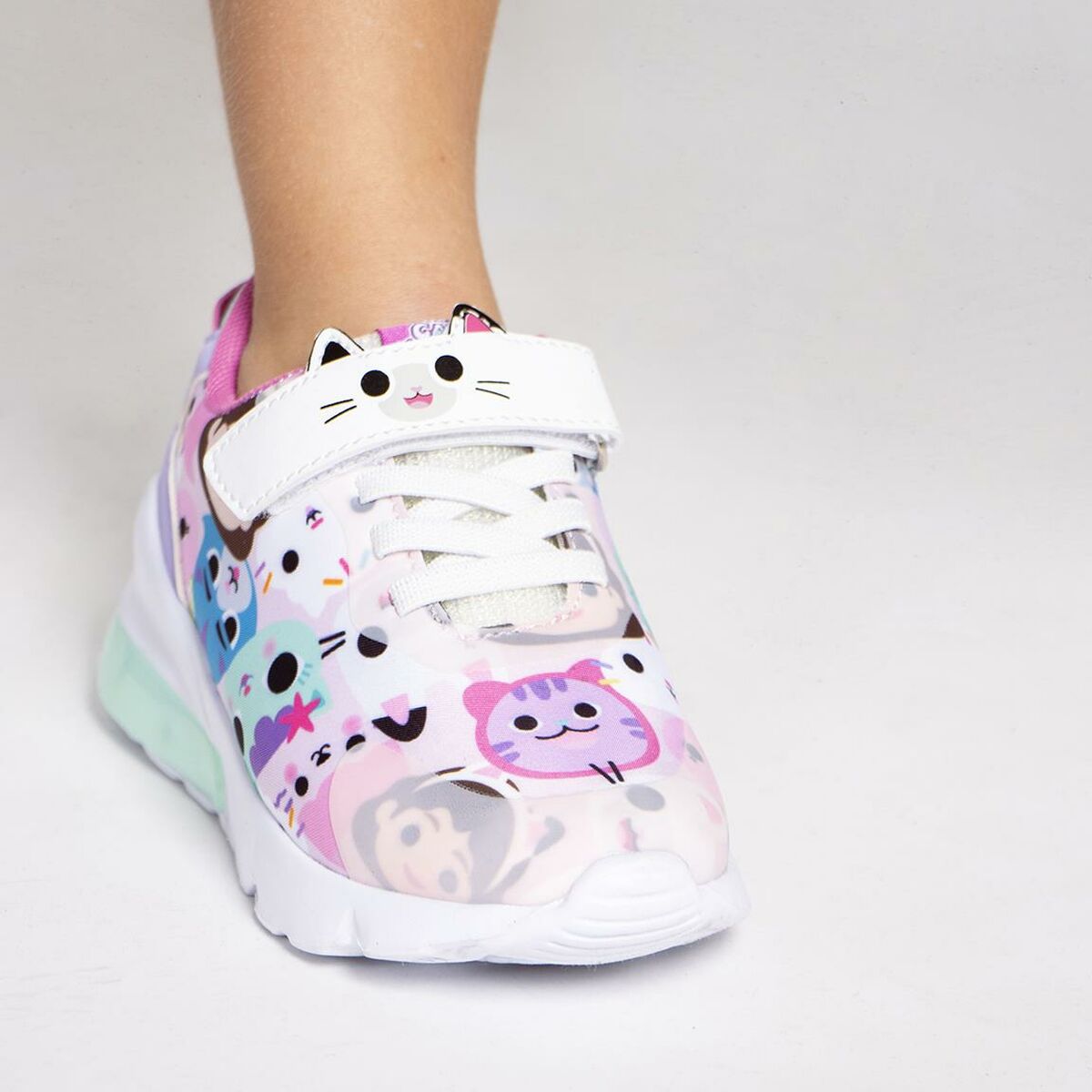LED joggesko Gabby's Dollhouse Rosa